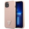 Guess GUHCP13SPSATLP iPhone 13 mini 5,4 różowy/pink hardcase SaffianoTriangle Logo